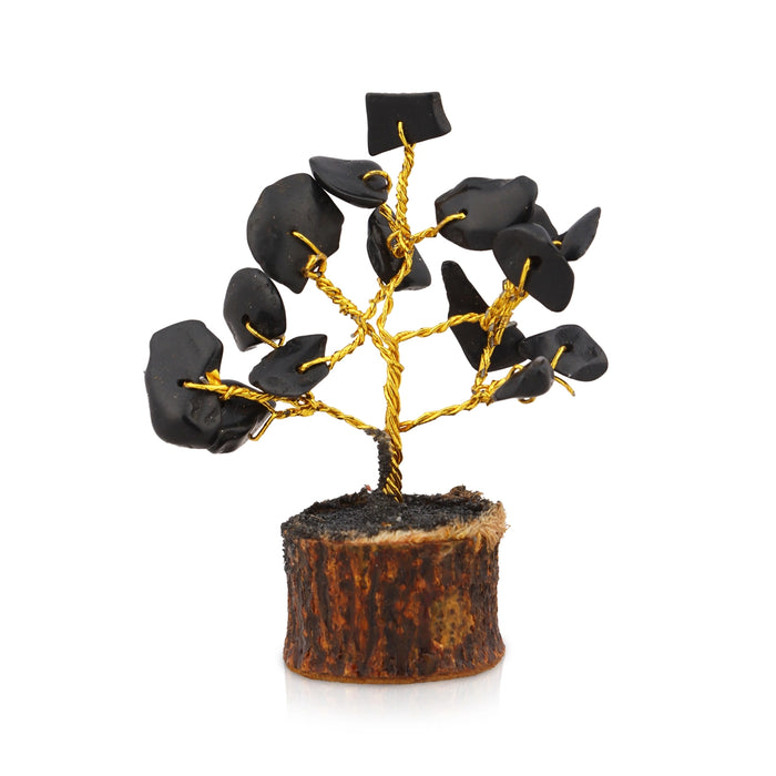Gem Tree Set - 2 x 1 Inches | 12 Pcs/ Crystal Tree for Vastu - Table Stand Accessories
