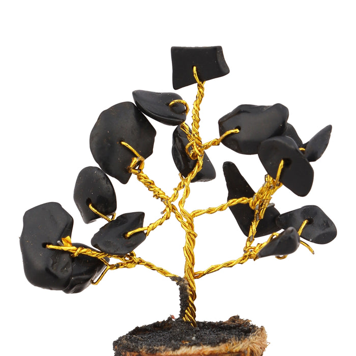 Gem Tree Set - 2 x 1 Inches | 12 Pcs/ Crystal Tree for Vastu - Table Stand Accessories