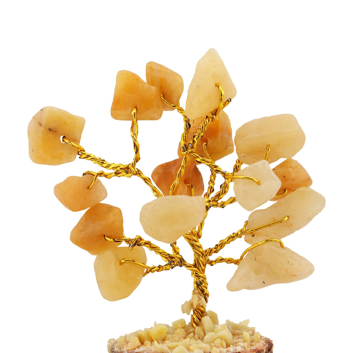 Gem Tree Set - 2 x 1 Inches | 12 Pcs/ Crystal Tree for Vastu - Table Stand Accessories