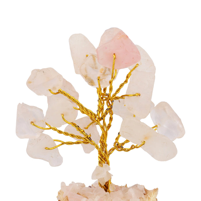 Gem Tree Set - 2 x 1 Inches | 12 Pcs/ Crystal Tree for Vastu - Table Stand Accessories