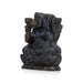 Lakshmi Sitting on Base Murti- 4 x 3 Inches | LabraDorite Idol/ Maha Lakshmi Statue/ Decor For Home & Pooja - Sphatik & Semi Precious Stone Murties