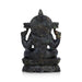 Lakshmi Sitting on Base Murti- 4 x 3 Inches | LabraDorite Idol/ Maha Lakshmi Statue/ Decor For Home & Pooja - Sphatik & Semi Precious Stone Murties