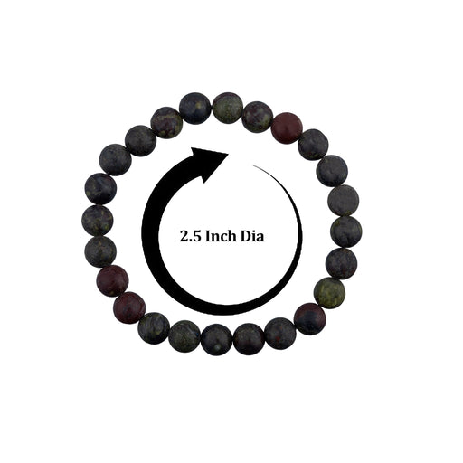 Dragon Blood Bracelet - 2.5 Inches | Dragon Blood Stone Hand Band/ Hand Bracelet/ Dragon Blood Bracelet for Hand - Bracelet
