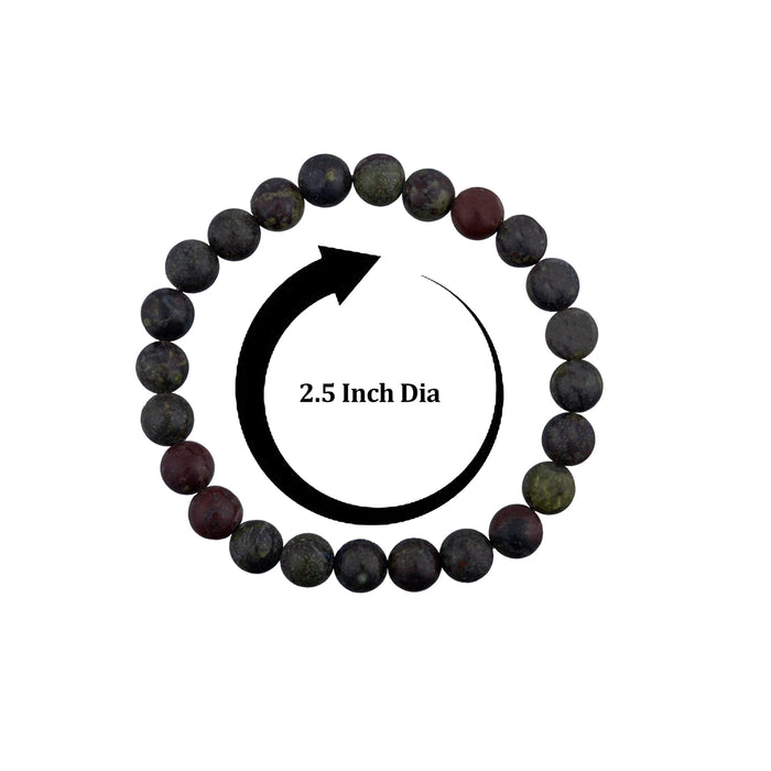 Dragon Blood Bracelet - 2.5 Inches | Dragon Blood Stone Hand Band/ Hand Bracelet/ Dragon Blood Bracelet for Hand - Bracelet