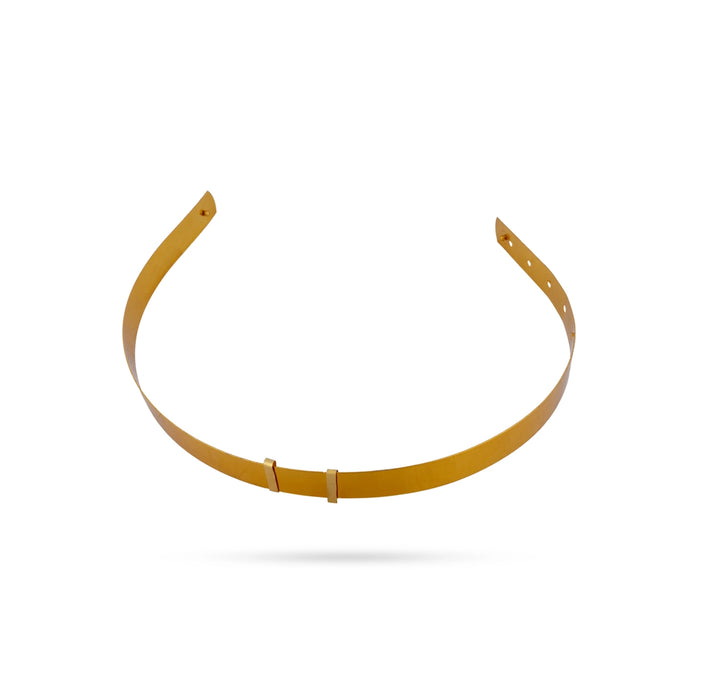 Hip Belt - 21 Inches | Gold Polish Waist Belt/ Ottiyanam/ Adjustable Jewellery for Saree & Festive Wear