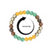Green Aventurine & Citrine & Golden Pyrite & Tiger Eye Bracelet - 2.5 Inches | Stone Bracelet for Wealth - Bracelet