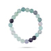 Fluorite Bracelet - 2.5 Inches | Fluorite Crystal Bracelet/ Fluorite Hand Band for Energy Cleansing - Bracelet