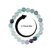 Fluorite Bracelet - 2.5 Inches | Fluorite Crystal Bracelet/ Fluorite Hand Band for Energy Cleansing - Bracelet