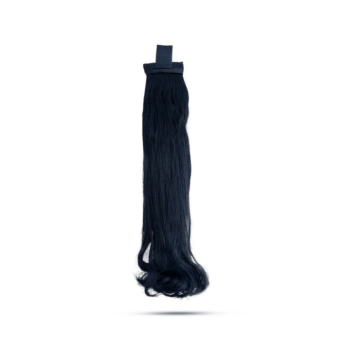 Artificial Hair With Clip - 15 Inches | Synthetic Hair Extensions/ Fake Hair For Traditional Styling & Women - Ethnic Wear Accessories