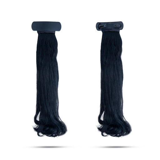 Artificial Hair With Clip - 15 Inches | Synthetic Hair Extensions/ Fake Hair For Traditional Styling & Women - Ethnic Wear Accessories