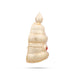 Half Kireedam - 7 x 3 Inches | Gold Polish Half Crown/ Single Stone Kiridam for Deity Decor - Head & Face Accessories