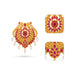 Jada Billa - 2 x 2 Inches | Jada Pin / Lakshmi Design Hair Accessory / Stone Jewellery For women - Ethnic Wear Accessories