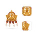 Jada Billa - 2 x 2 Inches | Jada Pin / Lakshmi Design Hair Accessory / Stone Jewellery For women - Ethnic Wear Accessories