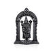 Silver Balaji Murti With Arch- 2.5 X 2.5 Inches | Standing Perumal Statue/Antique Polish Balaji Idol For Pooja - German Silver Murties