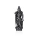 Meenakshi Amman Statue Standing On Lotus- 3.5X1.5 Inches | Silver Idol/Antique Polish Meenakshi Statue For Pooja - German Silver Murties