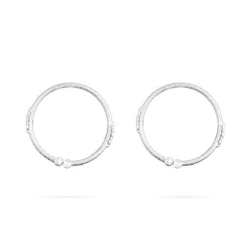 Baby Silver Anklet Pair | Silver Payal Anklet/ Silver Thandai/ Foot Anklet for Baby - Ethnic Wear Accessories