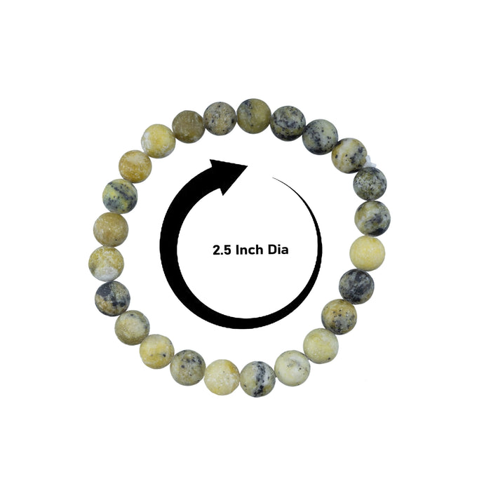 Serpentine Bracelet - 2.5 Inches | Serpentine Stone Bracelet/ Serpentine Hand Band for Kundalini Energy - Bracelet