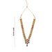Moti Mala - 24 Inches | Gold Polish & Multicolour Stone Haram/ Artificial Jewelry for Women - Ethnic Wear Accessories