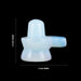 Shivling Statue - 1.5 x 2 Inches | Opal Mixed Colour Lingam Murti / Shivalinga Idol for Pooja - Sphatik & Semi Precious Stone Murties