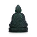 Buddha Sitting on Flower Base Statue - 5.5 x 4.5 inches | Stone Buddha Murti / Buddha Statue for Home - Sphatik & Semi Precious Stone Murties