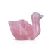 Duck Figurine - 2.5 x 3 Inches | Rose Quartz Stone Duck Statue/ Duck Sculpture for Home - Table Stand Accessories