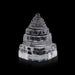 Meru Shree Yantram - 2 Inches | Maha Meru Yantra / Spatik Sri Chakra Yantra for Home - Maha Meru & Yantra