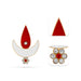 Tilak - 2.75 x 2 Inches | Stone Pottu / Enamel With Stone Design Tilakam - Head & Face Accessories