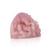 Ganesha Murti- 9 x 6.5 Inches | Rose Quartz Idol/ Ganapathi Statue / Vinayaka Idol for Pooja - Sphatik & Semi Precious Stone Murties