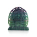 Ganesha Murti - 7 x 6.5 inches | Fluroite Statue/ Vinayaka Idol for Pooja/ Ganapathi Statue - Sphatik & Semi Precious Stone Murties