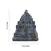 Maha Meru - 4.5 x 3.75 Inches | Labradorite Sri Yantra/ Mahameru Yantra/ Shri Yantra for Pooja - Maha Meru & Yantra
