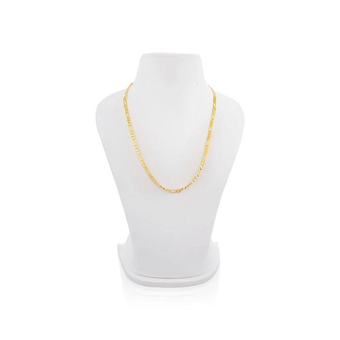 Gold Polish Chain - 11 Inches | Gold Polish Jewellery/ Artificial Jewelry for Men & Women