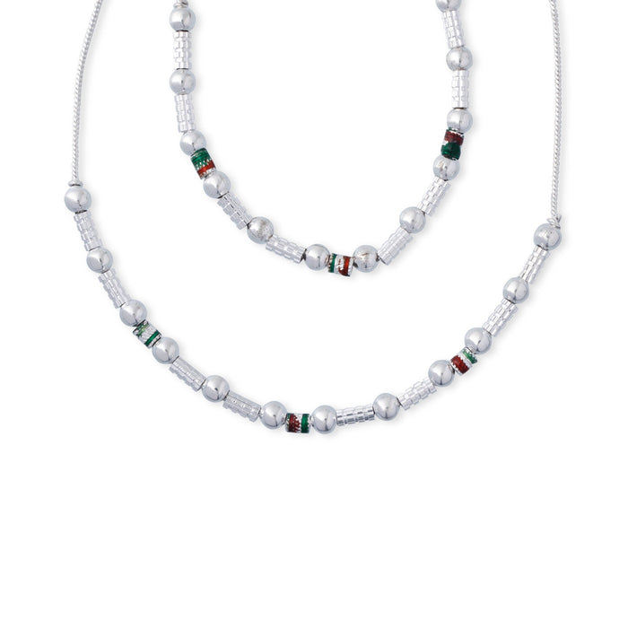 Kolusu Pair | Payal Anklet/ White Metal Designer Anklet Jewelry/ Foot Anklet for Women - Ethnic Wear Accessories