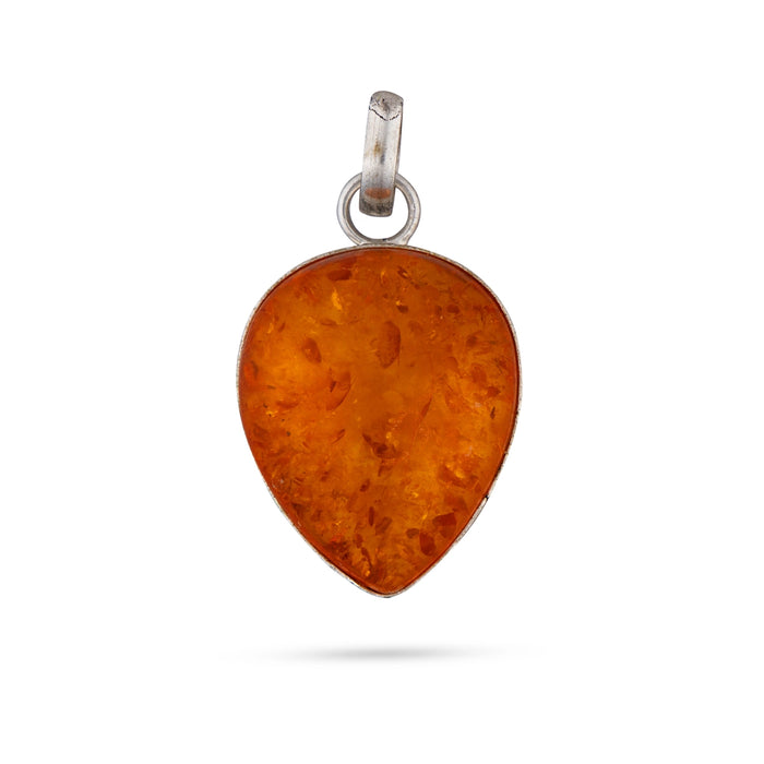 Carnelian Pendant - 2 x 1.5 Inches | Carnelian Locket/ Carnelian Stone Dollar for Men & Women - Mala & Pendant