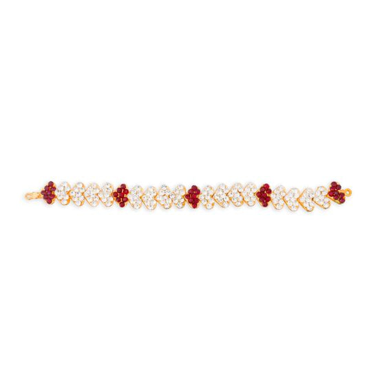Stone Hip Belt - 6 Inch | Ottiyanam/ Waist Belt/ Stone Belt for Deity - Waist & Leg Accessories