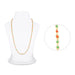 Gold Polish Chain With Colour Beads - 12 Inches | Artificial Jewellery/ Gold Polish Jewellery for Women - Ethnic Wear Accessories