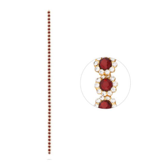 Stone Hip Belt - 17.5 Inch | Ottiyanam/ Waist Belt/ Stone Belt for Deity - Waist & Leg Accessories