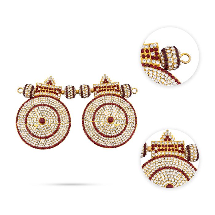 Mangal Sutra - 4 x 6 Inches | Artificial Jewellery/ Stone Mangala Sutra/ Thali Mangalsutra for Deity - Neck & Body Accessories