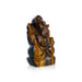 Tiger Eye Stone Ganesh Murti - 2.5 x 1.25 Inches | Tiger Stone Eye Ganpati Idol/ Ganpati Murti for Worship - Sphatik & Semi Precious Stone Murties