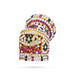 Crown - 2.5 x 2.5 Inches | Multicolour Stone Kireedam/ Andal Kiridam for Deity - Head & Face Accessories