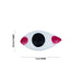 Eye Pair - 0.5 x 1 Inch | Amman Kanmalar/ God Idol Netra/ Chakshu/ Goddess Netra for Deity - Head & Face Accessories