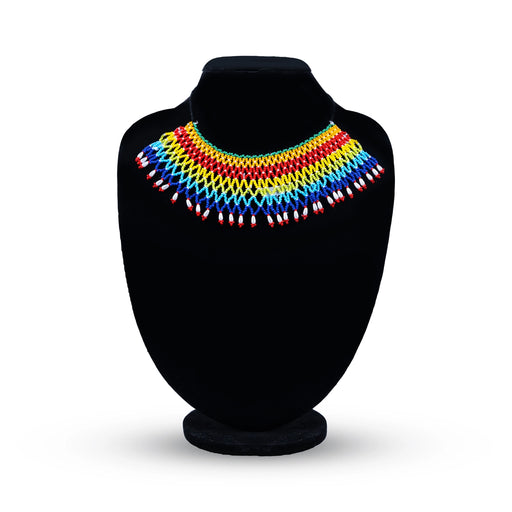 Moti Mala - 3 x 7 Inches | Multicolour Pearl Mala/ Artificial Jewellery for Deity - Neck & Body Accessories