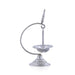 Hanging Lamp - 5 X 2.75 Inches | Silver Hanging Diya/ Thooku Vilakku For Pooja Room And Temple Lighting - Hanging Lamp