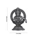 Ayyappan Statue With Arch - 2.5 X 1.5 Inches | Silver Idol/ Antique Polish Ayyappa Idol For Sabarimala Pooja - German Silver Murties