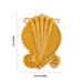 Nagabaranam Pendant - 1 x 0.75 Inches | Gold Polish Pendant / Dollar For Deity - Mala & Pendant