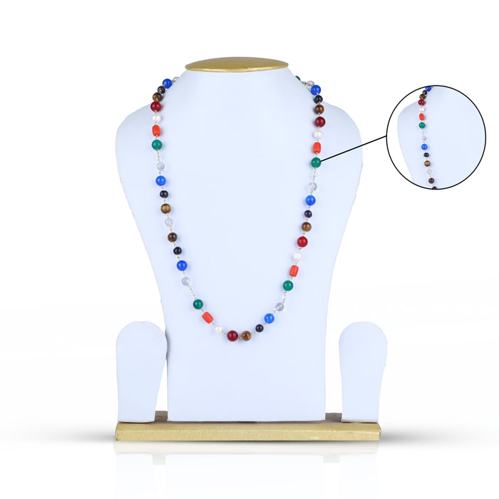 Navaratna Mala - 17 Inches | Navratna Mala/ Jewellery for Men & Women