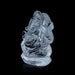 Sphatik Ganesh Murti - 1 x 0.5 Inch | Sphatik Ganpati Murti/ Spatik Vinayaka Statue for Pooja - Sphatik & Semi Precious Stone Murties