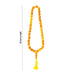Amber Mala - 25 Inches | 33 Beads Amber Japa Mala/ Amber Stone Beads Mala for Men & Women - Mala & Pendant