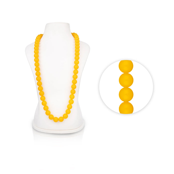 Amber Mala - 17 Inches | Amber Japa Mala/ Amber Stone Beads Mala for Men & Women - Mala & Pendant