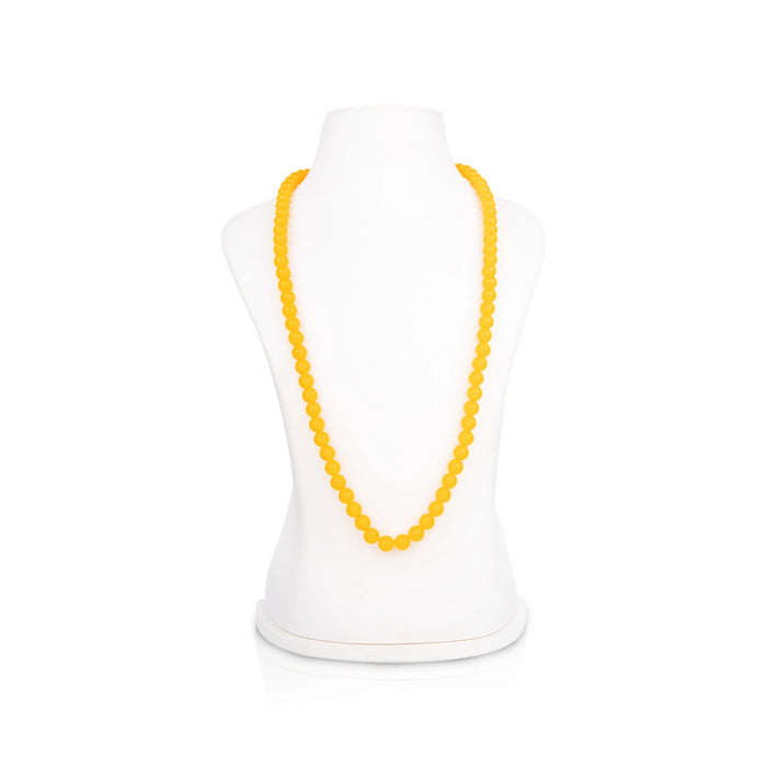 Amber Mala - 20 Inches | Amber Japa Mala/ Amber Stone Beads Mala for Men & Women - Mala & Pendant