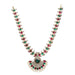 Stone Haram & Stone Necklace Set - 15 x 4 Inches | Multicolour Stone Jewelry/ Jewellery for Deity - Neck & Body Accessories
